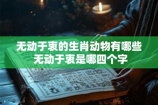 无动于衷的生肖动物有哪些 无动于衷是哪四个字