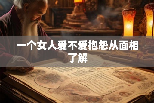 一个女人爱不爱抱怨从面相了解