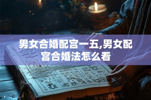 男女合婚配宫一五,男女配宫合婚法怎么看