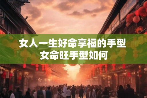女人一生好命享福的手型 女命旺手型如何