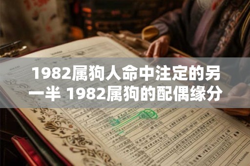 1982属狗人命中注定的另一半 1982属狗的配偶缘分何在