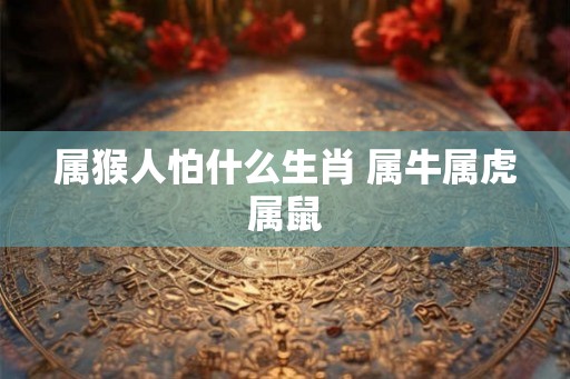 属猴人怕什么生肖 属牛属虎属鼠