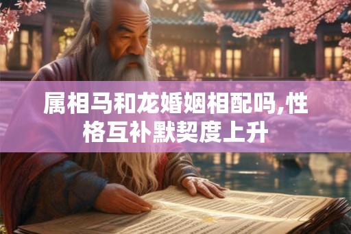 属相马和龙婚姻相配吗,性格互补默契度上升