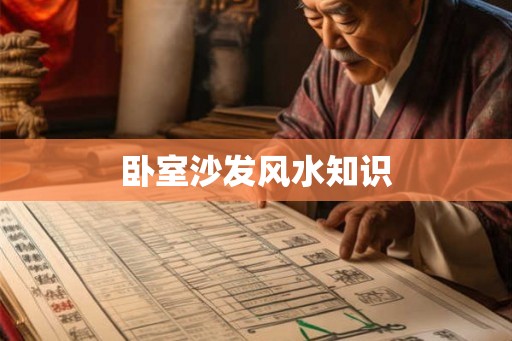 卧室沙发风水知识