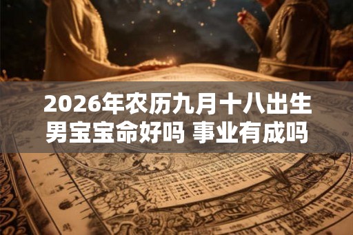 2026年农历九月十八出生男宝宝命好吗 事业有成吗