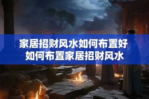 家居招财风水如何布置好 如何布置家居招财风水
