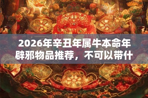 2026年辛丑年属牛本命年辟邪物品推荐，不可以带什么生肖饰品？