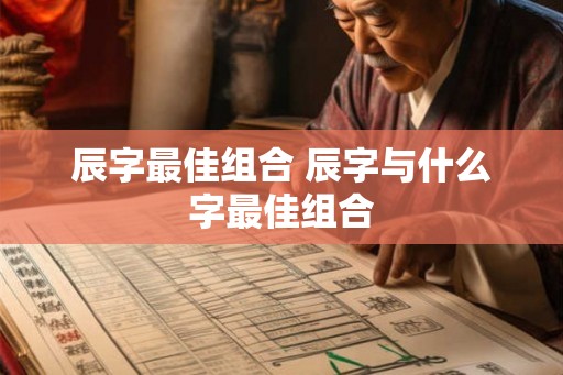 辰字最佳组合 辰字与什么字最佳组合