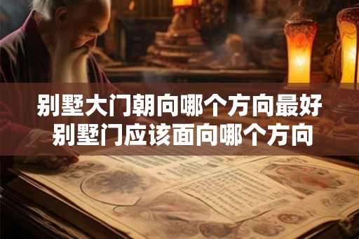 别墅大门朝向哪个方向最好 别墅门应该面向哪个方向
