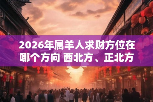2026年属羊人求财方位在哪个方向 西北方、正北方
