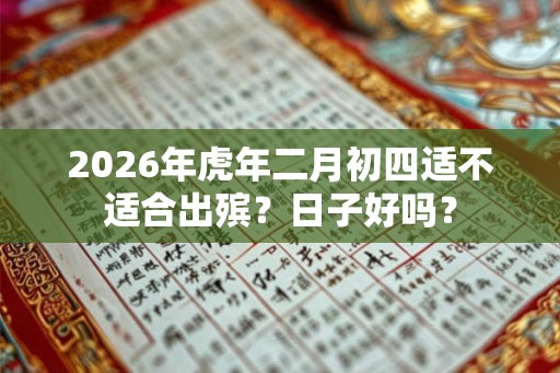 2026年虎年二月初四适不适合出殡？日子好吗？