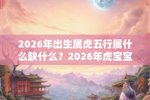 2026年出生属虎五行属什么缺什么？2026年虎宝宝是什么命？