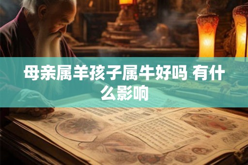 母亲属羊孩子属牛好吗 有什么影响
