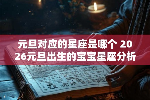 元旦对应的星座是哪个 2026元旦出生的宝宝星座分析