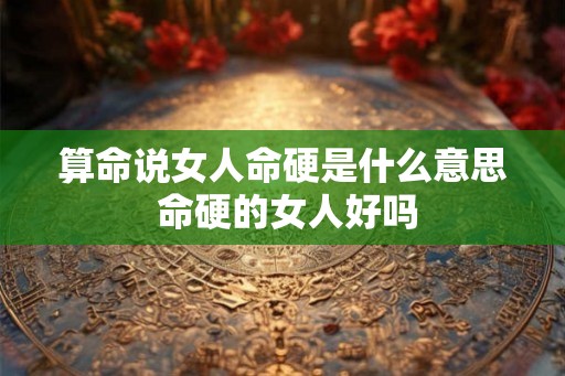算命说女人命硬是什么意思 命硬的女人好吗 算命说女人命硬是什么意思 命硬的女人好吗