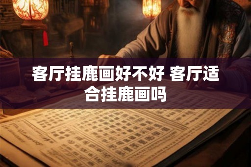 客厅挂鹿画好不好 客厅适合挂鹿画吗 客厅挂鹿画好不好 客厅适合挂鹿画吗