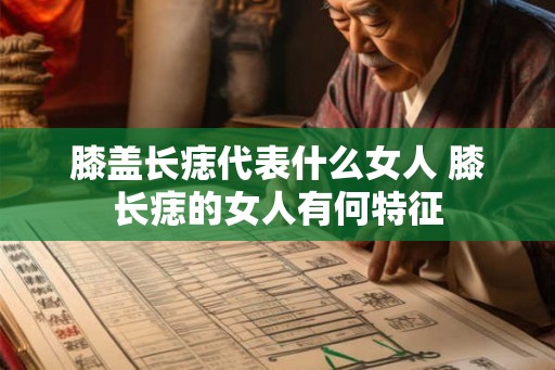 膝盖长痣代表什么女人 膝长痣的女人有何特征