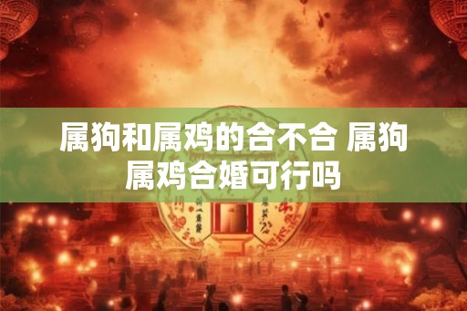 属狗和属鸡的合不合 属狗属鸡合婚可行吗