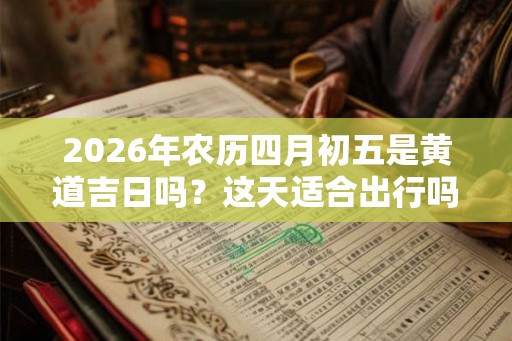 2026年农历四月初五是黄道吉日吗？这天适合出行吗？