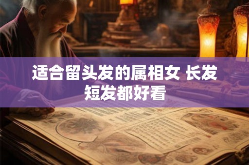 适合留头发的属相女 长发短发都好看