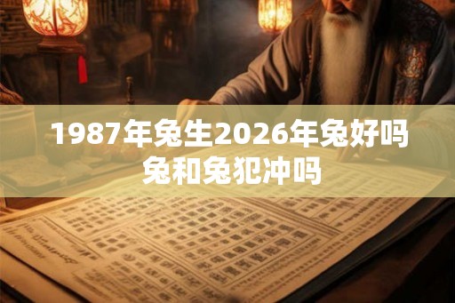 1987年兔生2026年兔好吗 兔和兔犯冲吗