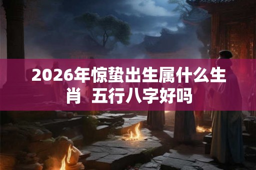 2026年惊蛰出生属什么生肖  五行八字好吗