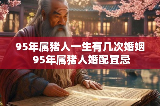 95年属猪人一生有几次婚姻 95年属猪人婚配宜忌