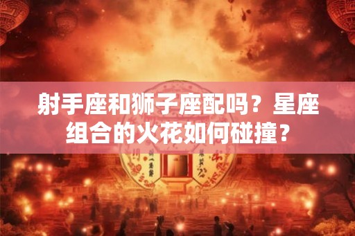 射手座和狮子座配吗？星座组合的火花如何碰撞？