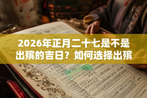 2026年正月二十七是不是出殡的吉日？如何选择出殡日子？