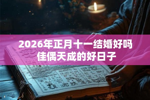 2026年正月十一结婚好吗 佳偶天成的好日子