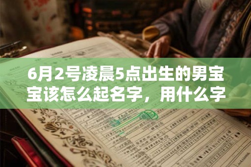 6月2号凌晨5点出生的男宝宝该怎么起名字,用什么字好 6月2号凌晨5点出生的男宝宝该怎么起名字,用什么字好