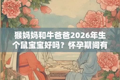 猴妈妈和牛爸爸2026年生个鼠宝宝好吗？怀孕期间有何禁忌？