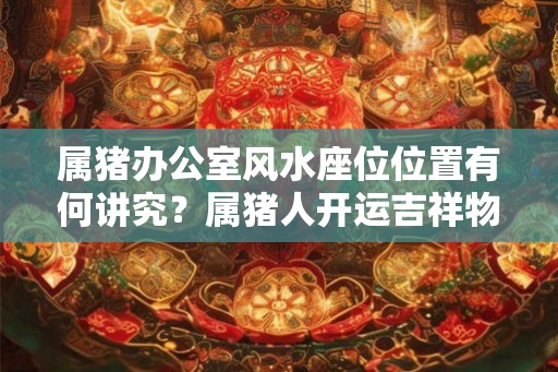 属猪办公室风水座位位置有何讲究？属猪人开运吉祥物有哪些？