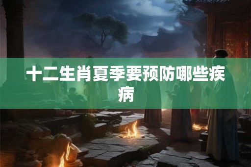 十二生肖夏季要预防哪些疾病 十二生肖夏季要预防哪些疾病