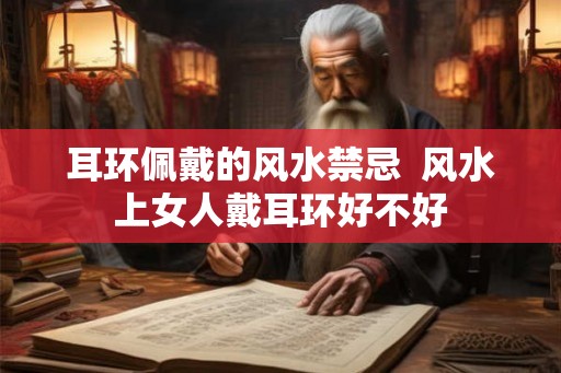 耳环佩戴的风水禁忌  风水上女人戴耳环好不好
