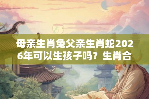 母亲生肖兔父亲生肖蛇2026年可以生孩子吗？生肖合不合？