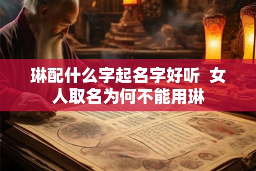 琳配什么字起名字好听  女人取名为何不能用琳