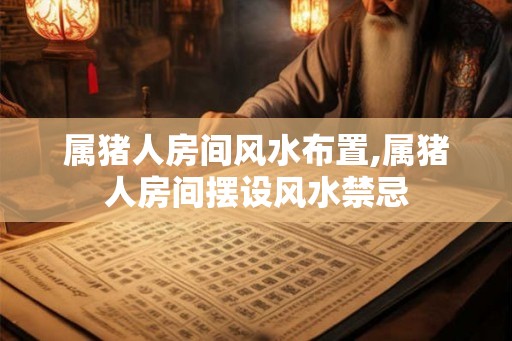 属猪人房间风水布置,属猪人房间摆设风水禁忌