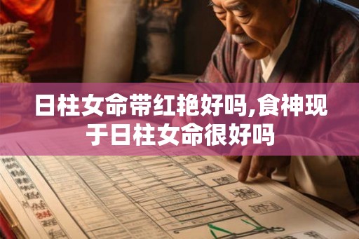 日柱女命带红艳好吗,食神现于日柱女命很好吗