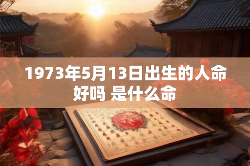 1973年5月13日出生的人命好吗 是什么命