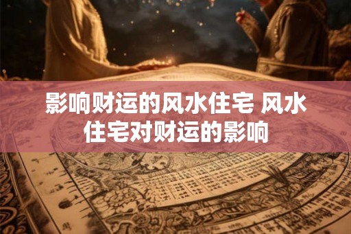 影响财运的风水住宅 风水住宅对财运的影响