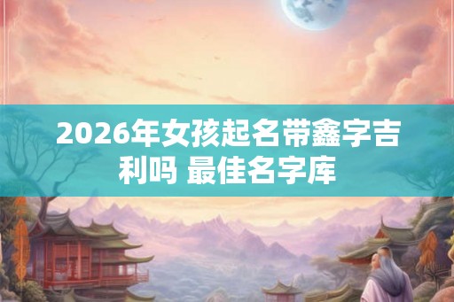 2026年女孩起名带鑫字吉利吗 最佳名字库