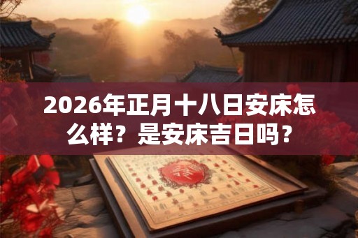 2026年正月十八日安床怎么样？是安床吉日吗？