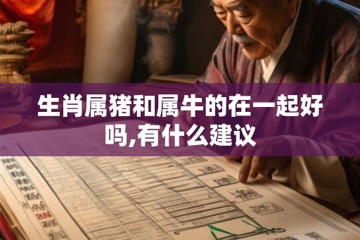 生肖属猪和属牛的在一起好吗,有什么建议