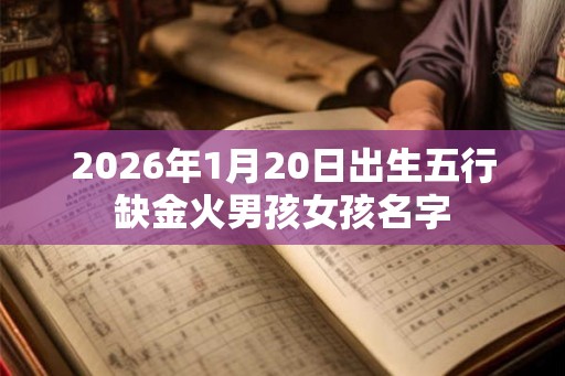 2026年1月20日出生五行缺金火男孩女孩名字 2026年1月20日出生五行缺金火男孩女孩名字