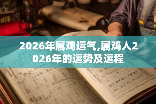 2026年属鸡运气,属鸡人2026年的运势及运程