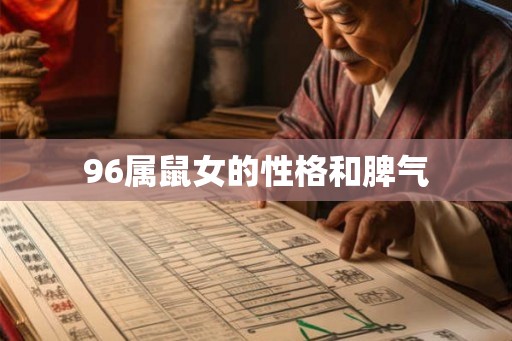 96属鼠女的性格和脾气