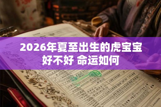 2026年夏至出生的虎宝宝好不好 命运如何 2026年夏至出生的虎宝宝好不好 命运如何