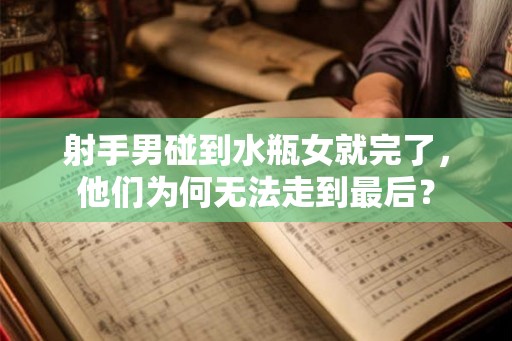 射手男碰到水瓶女就完了，他们为何无法走到最后？