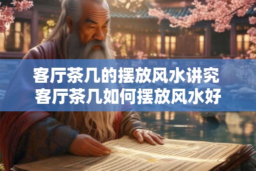 客厅茶几的摆放风水讲究 客厅茶几如何摆放风水好